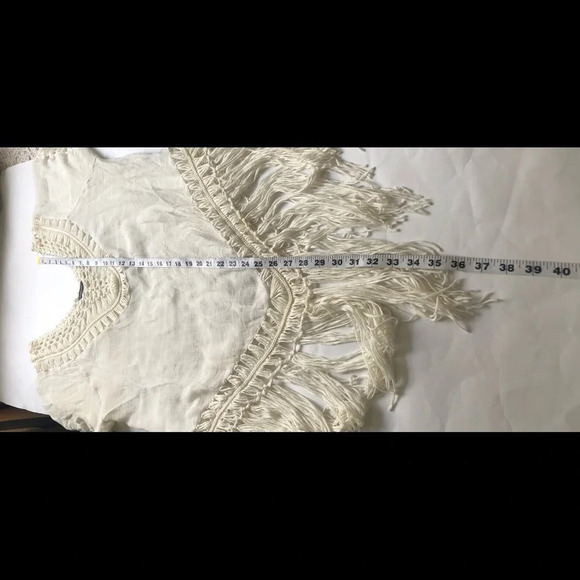 Women’s Beach Cover-Up Crochet Top - Picture 4 of 4